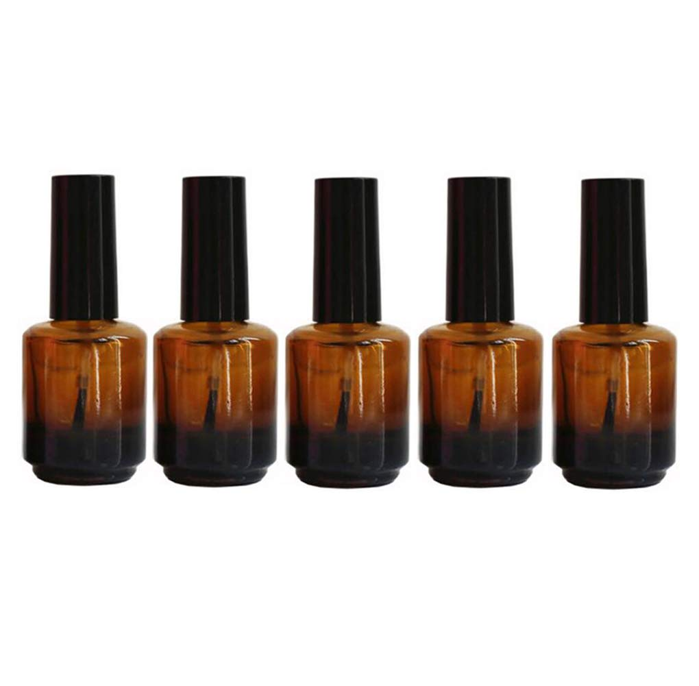 Empty Bottle Ambr Blank .5oz