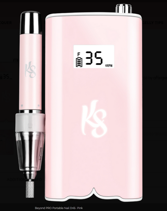 KS Portable Nail Drill Pink