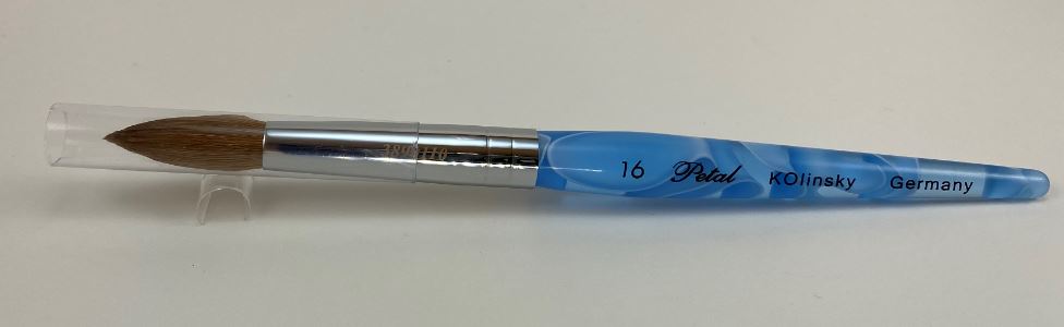 Petal Blue Acrylic Brush 16