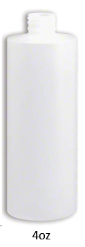 Plastic Bottle Blank 4oz