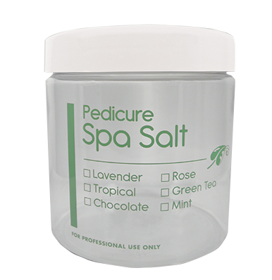 Empty 16oz Jar Spa Salt